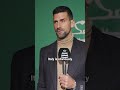 Novak knows there’s always a surprise at the Davis Cup 👀 #DavisCup #Tennis #Djokovic