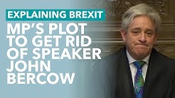 MP's Plot to Oust Speaker John Bercow - Brexit Explained