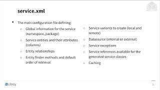 Introducing Liferay Service Builder 7.3 Back-End Dev