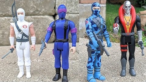 Super 7 top 5 gijoe reaction action figures rankings
