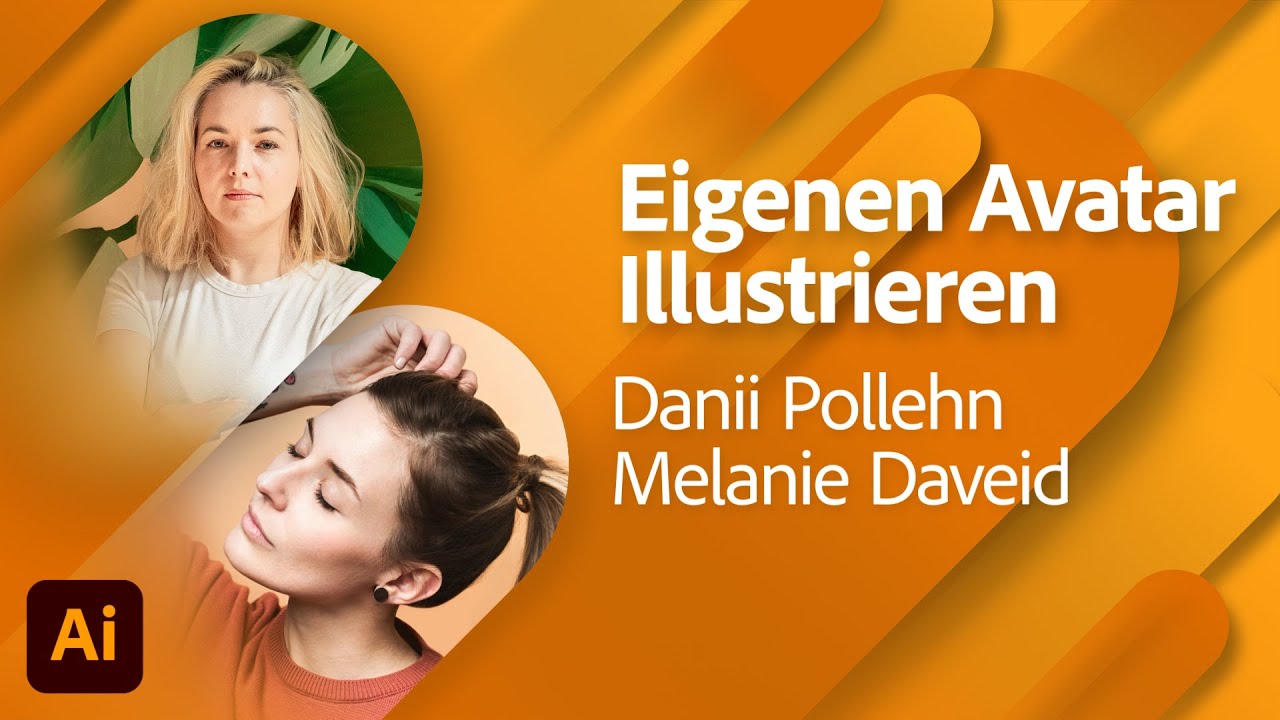 Wie man seinen eigenen Avatar illustriert - mit Danii Pollehn und Melanie Daveid | Adobe Live