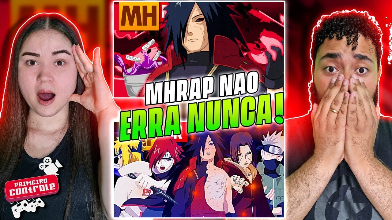 Madara Flexzone 💀🔥 (Naruto) | Style Trap | PRODÍGIOS Player Tauz e Takeru | MHRAP - [REACT EM CASAL]