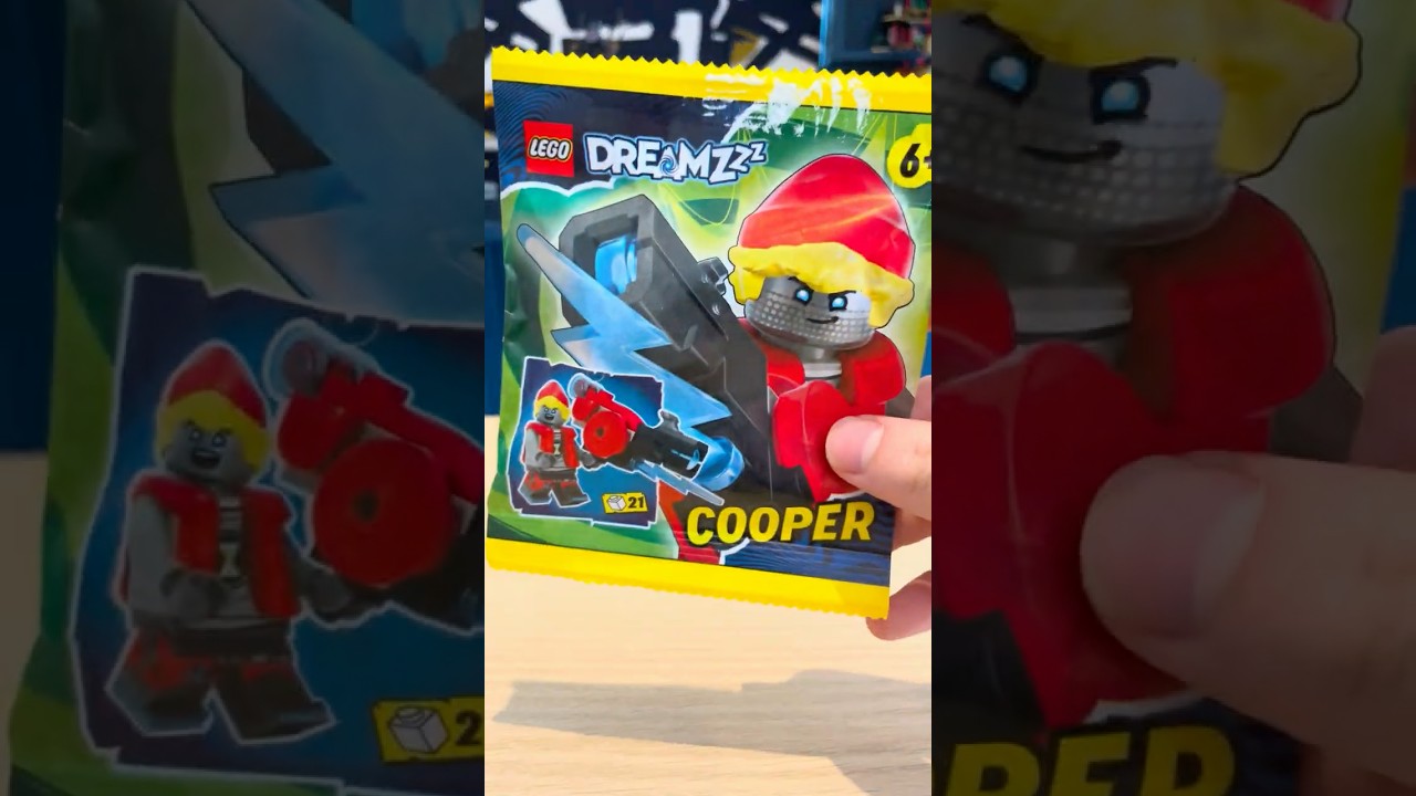 Lego Dreamzzz Cooper Paper Bag ASMR  