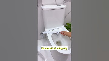Vòi xịt toilet thông minh, nâng cấp nhà về sinh của bạn #shorts