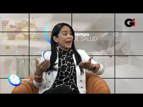 INVITADA ESPECIAL QUENCY ANTONIO CON EL DR. DONATO A. MANNIELLO EN TIEMPO DE SALUD