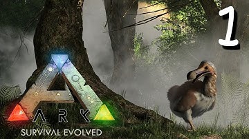 ARK Survival Evolved - Getting started in ARK!!  - Ep1 Gameplay/ Walkthrough