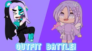 Outfit battle with stoopy|| gacha club  || stoopysucksatfnf