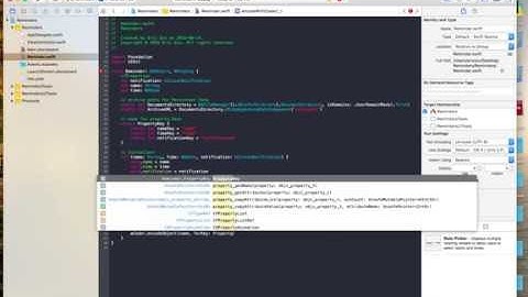 ICS4U iOS Tutorial - Reminders App - Persistent Data & Local Notifications