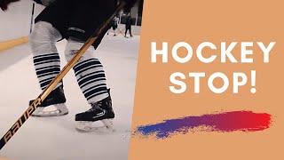 How to Hockey Stop: 3 EASY Steps from Former GB Ice Hockey Player
