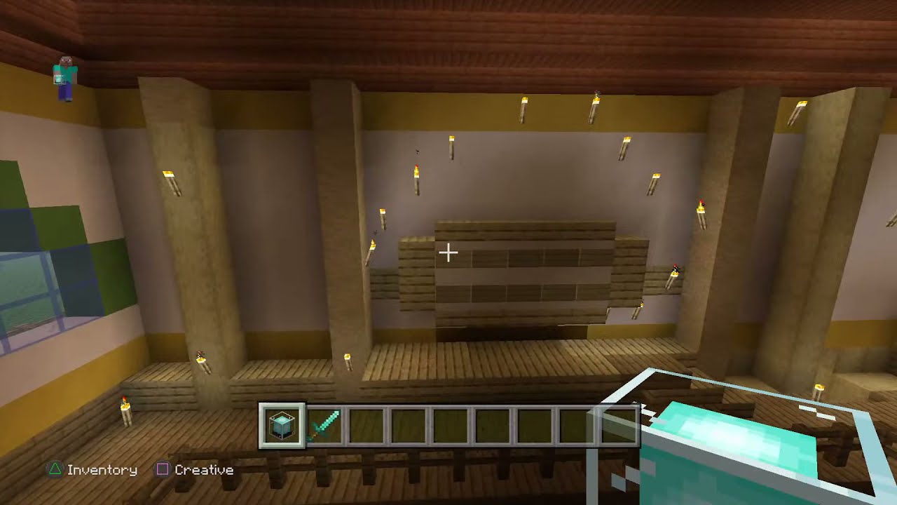 How to build the Fairy Tail Guild Hall on Minecraft Part 11