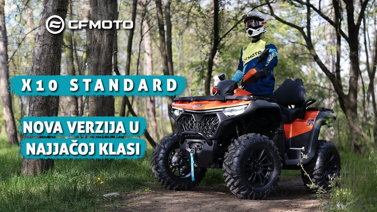 CFMOTO X10 STANDARD - Nova verzija u najjačoj klasi