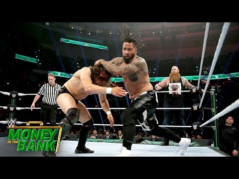 Jimmy Uso flips out on Rowan: WWE Money in the Bank 2019 Kickoff Match