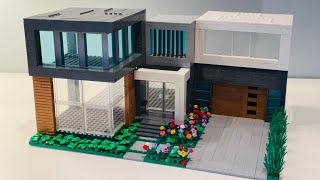 I built a LEGO Modern House!