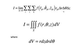 Intro to Triple Integrals in Cylindrical Coordinates