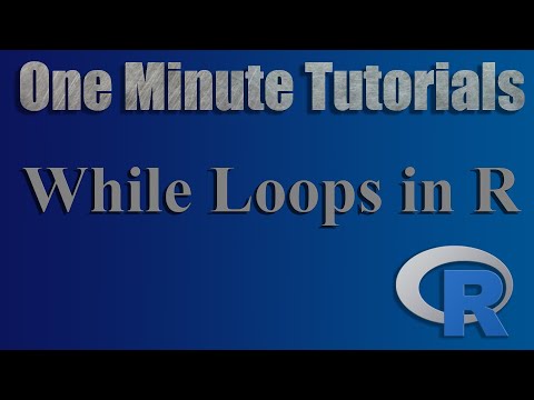 While Loops in R - One Minute Tutorials