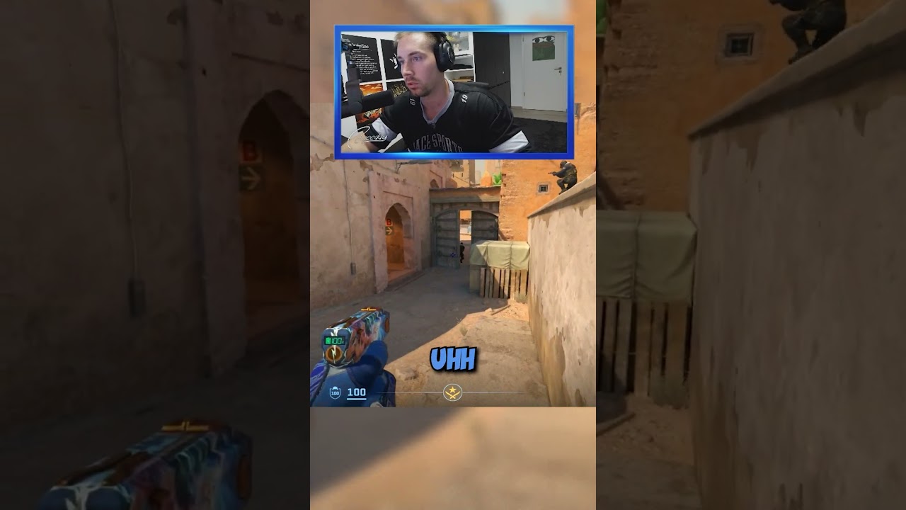 This CRAZY P90 ACE saved our CS2 rating... 😂 