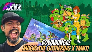 O crossover dos meus sonhos! Magic + Tartarugas Ninja 🐢🃏 Unboxing MTG TMNT