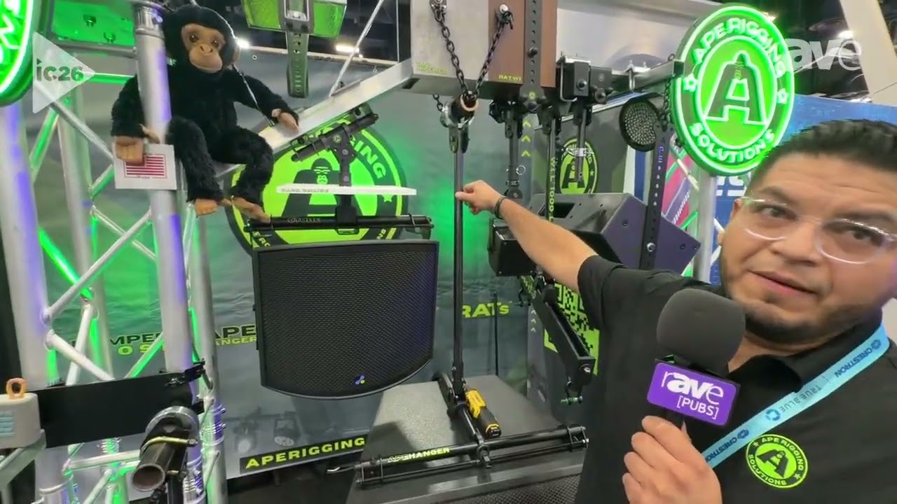 InfoComm 2026: Ape Rigging Provides Booth Overview
