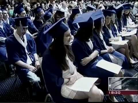 GAU Graduation Ceremony 2012/რუსთავი 2-ის სიუჟეტი