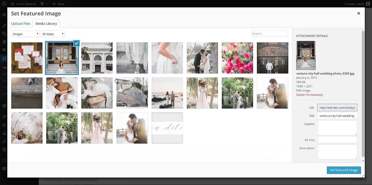 Mediagrid Example How to use the Media Grid WordPress plugin - YouTube