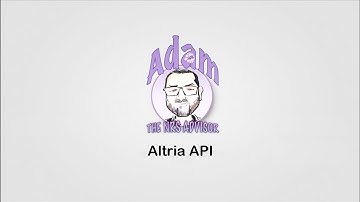 Adam The NRS Advisor - Altria API