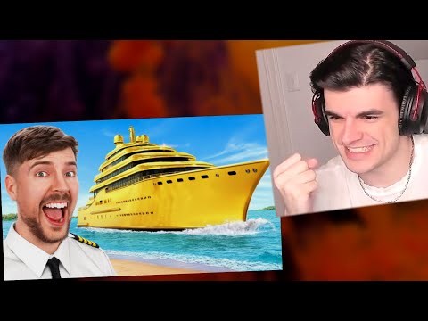 Foolish Reacts To Mr.Beast $1,000,000,000 Yacht!