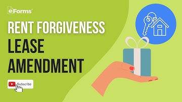 Rent Forgiveness Lease Amendment - EXPLAINED