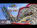 [VR180] Incredicoaster - DCA Incredibles Roller Coaster - VR180° POV