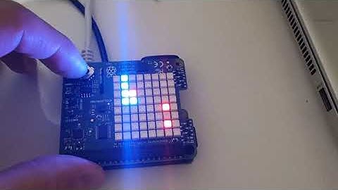 Raspberry Pi SenseHat Snake - video 01