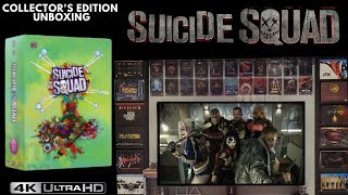 Suicide Squad 4k Ultra HD Bluray Collector's Edition Unboxing