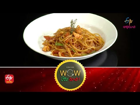 Cajun Chicken With Spaghetti Pasta | Wow Emi Ruchi | 2nd August 2022 | Full Episode | ETV Abhiruchi - ETVABHIRUCHI