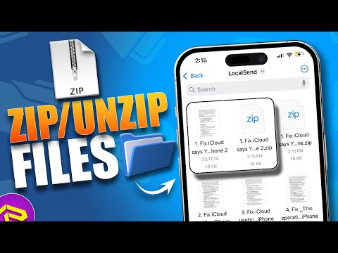 How to ZIP and UNZIP Files on iPhone | Easy File Management Guide