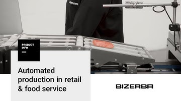 Compact slicing & packaging line for retail & food service