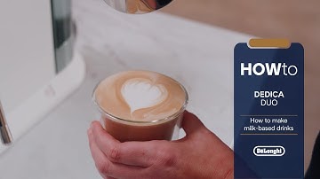 Dedica Duo  | How to make milk-based drinks