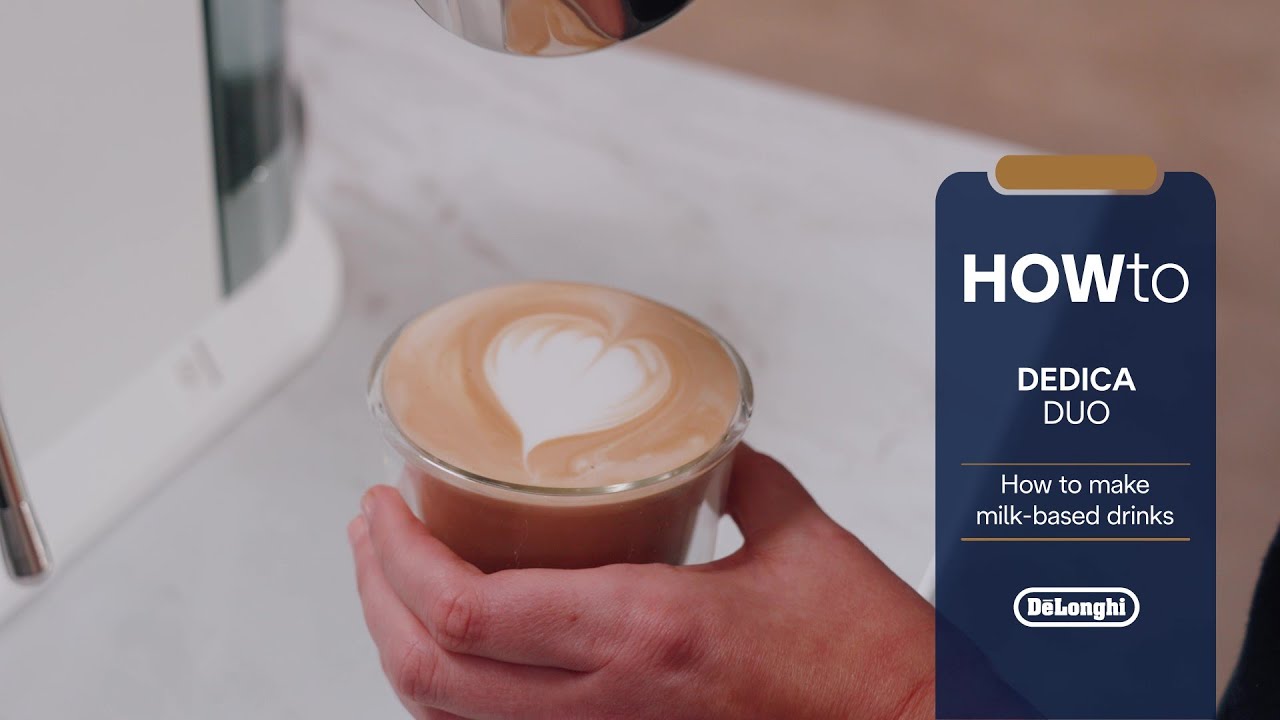 Dedica Duo | How to make milk-based drinks - YouTube