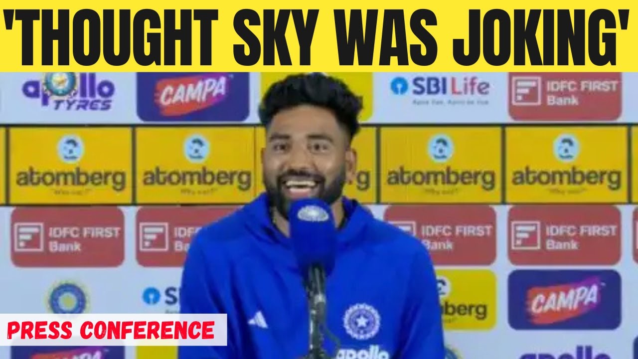 Mohammed Siraj reveals shock of T20 WC selection and on his plans with Real Madrid |Sports Today