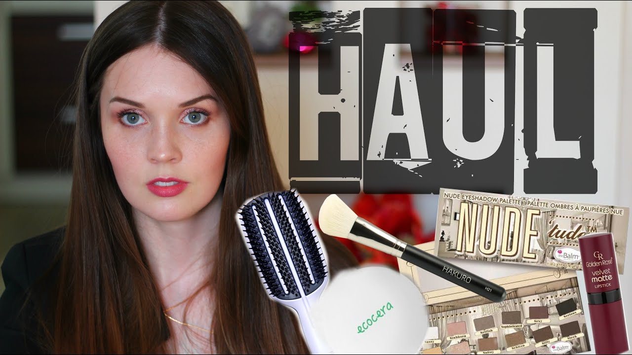 HAUL: Покупки БЮДЖЕТНОЙ КОСМЕТИКИ и не только  / The Balm, Hakuro, Golden Rose, Tangle Teezer