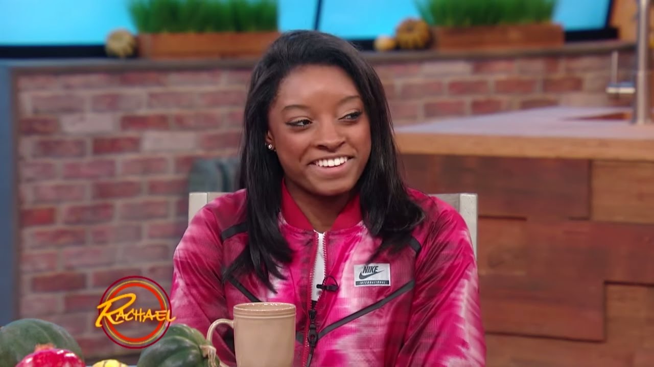 Olympic Gold Medalist Simone Biles on the Very Practical Place She Keeps Her Medals | Rachael Ray Show