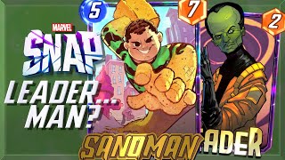 SANDMAN into LEADER! | Marvel Snap Deck