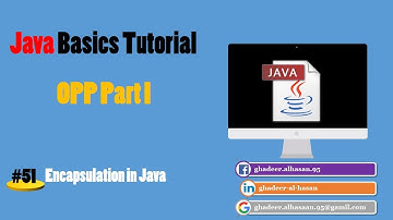 #51 شرح التغليف Encapsulation  في جافا