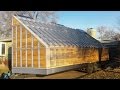 4k HD: The mobile solar wood kiln big reveal.