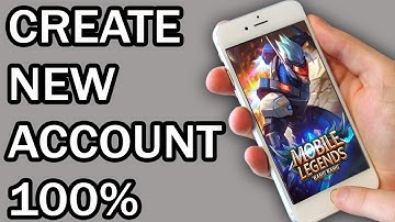 How To Create New  Account Of Mobile Legend Bang Bang On Android  💙💙💙 No Root Needed 💙💙💙