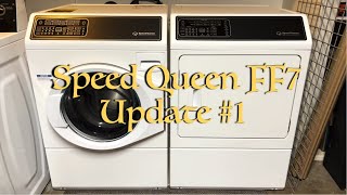 Speed Queen FF7 Front Load Washer & DF7 Dryer Update (Six Month Review)  Reliable  Fast