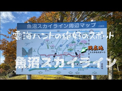 魚沼スカイライン　雲海 4K 20201027 撮影