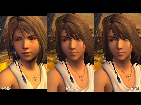 Final Fantasy X HD Remaster PS2 vs PS3 vs PS4 Comparison