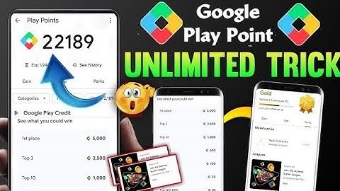 Google Play Points Free Trick | Google Play Points | Play Point | Google Play Points Redeem Code  