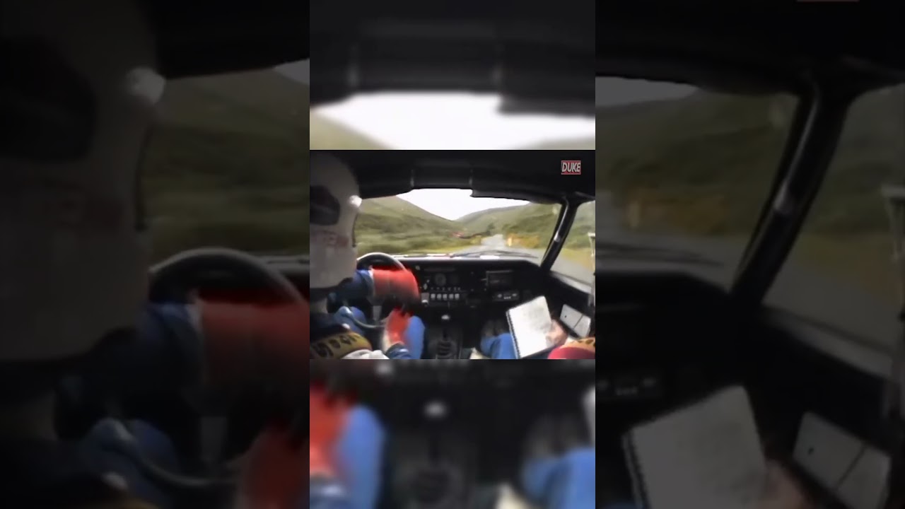 Maximum Attack: Ari Vatanen WRESTLES the Opel Manta 400 | Manx Rally 1983 RAW Onboard