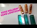 KIKO Holiday Gems - Lipsticks Review 💄💋