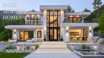 Bold Modern Homes for a Fearless Future | Top 2025 Architectural & Interior Design Trends
