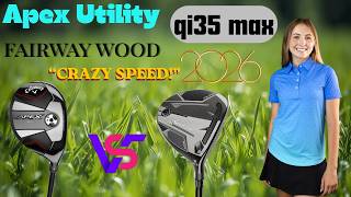 "Callaway Apex Utility Woods vs Taylormade qi35 max wood -Which One Should You Buy?”